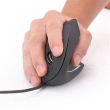 Новейшая компьютерная мышь 6D Вертикальная беспроводная эргономичная Кнопка оптическая игровая мышь Mause 1600 dpi светодиодный Usb игровая мышь с подсветкой для ноутбука
