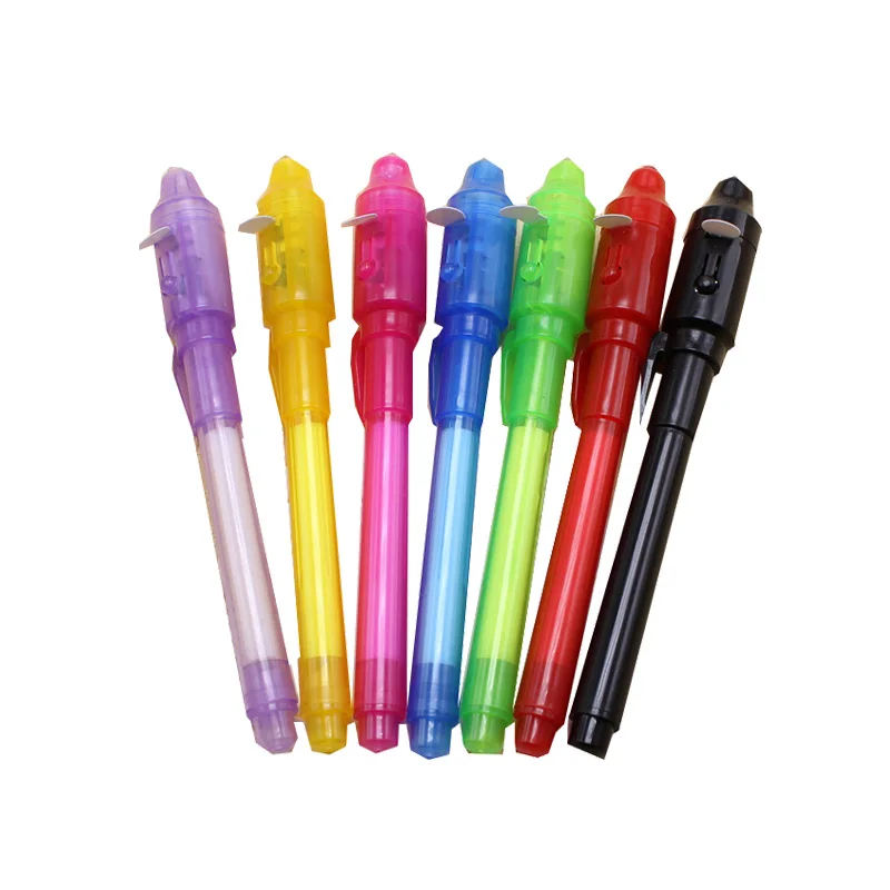 1-PZ-Evidenziatori-Scuola-Ufficio-Tavolo-Da-Disegno-Magico-2-in-1-UV-Black-Light-Combo