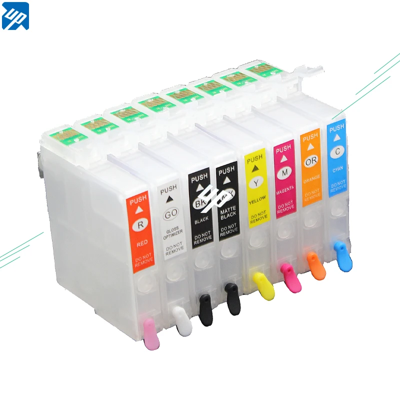 

Refillable ink cartridges for Epson SC P400 T3240 T3241 T3242 T3243 T3244 T3247 T3248 T3249 with Auto Reset Chip