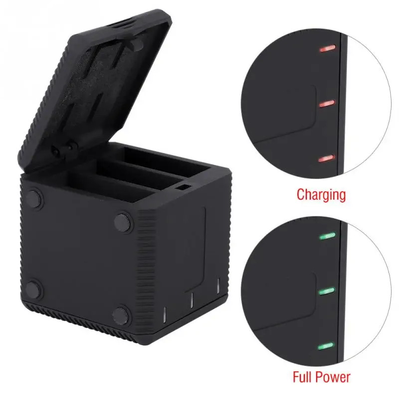 Buy Battery Holder Fast Charging Dock Hub Battery Storage Box USB Type C Cable