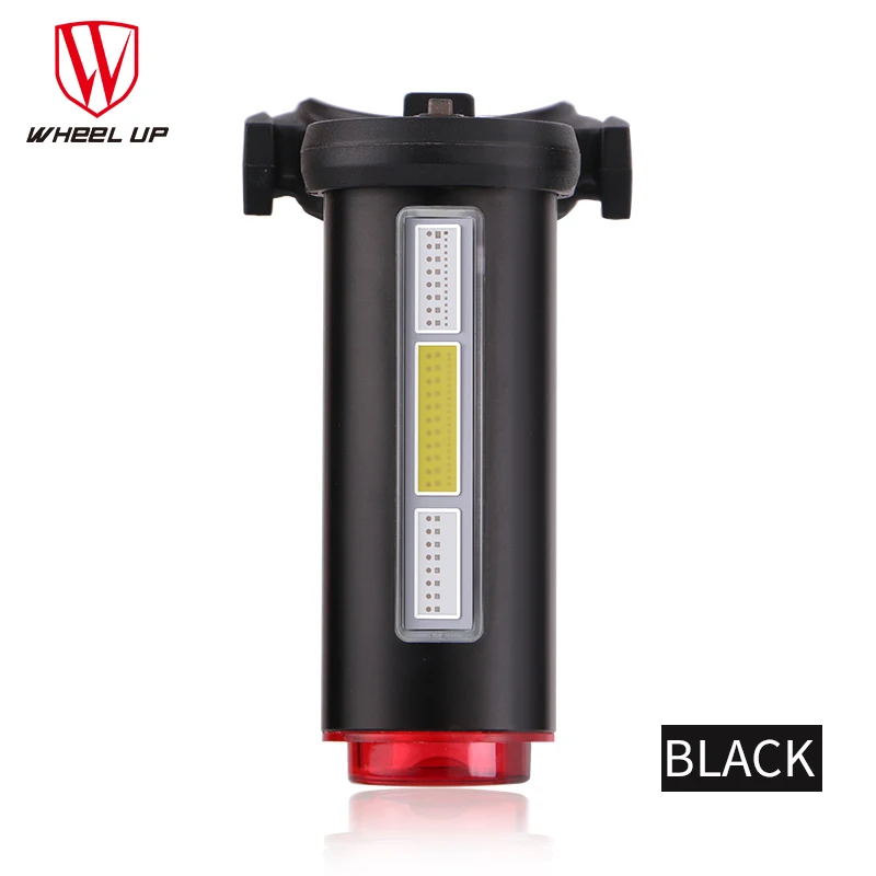 Clearance Wheelup 4 Color Mountain Bike USB Highway Vehicle Taillight Charging Equipment Riding Taillight Warning Lamp LED Bicycle Light 0