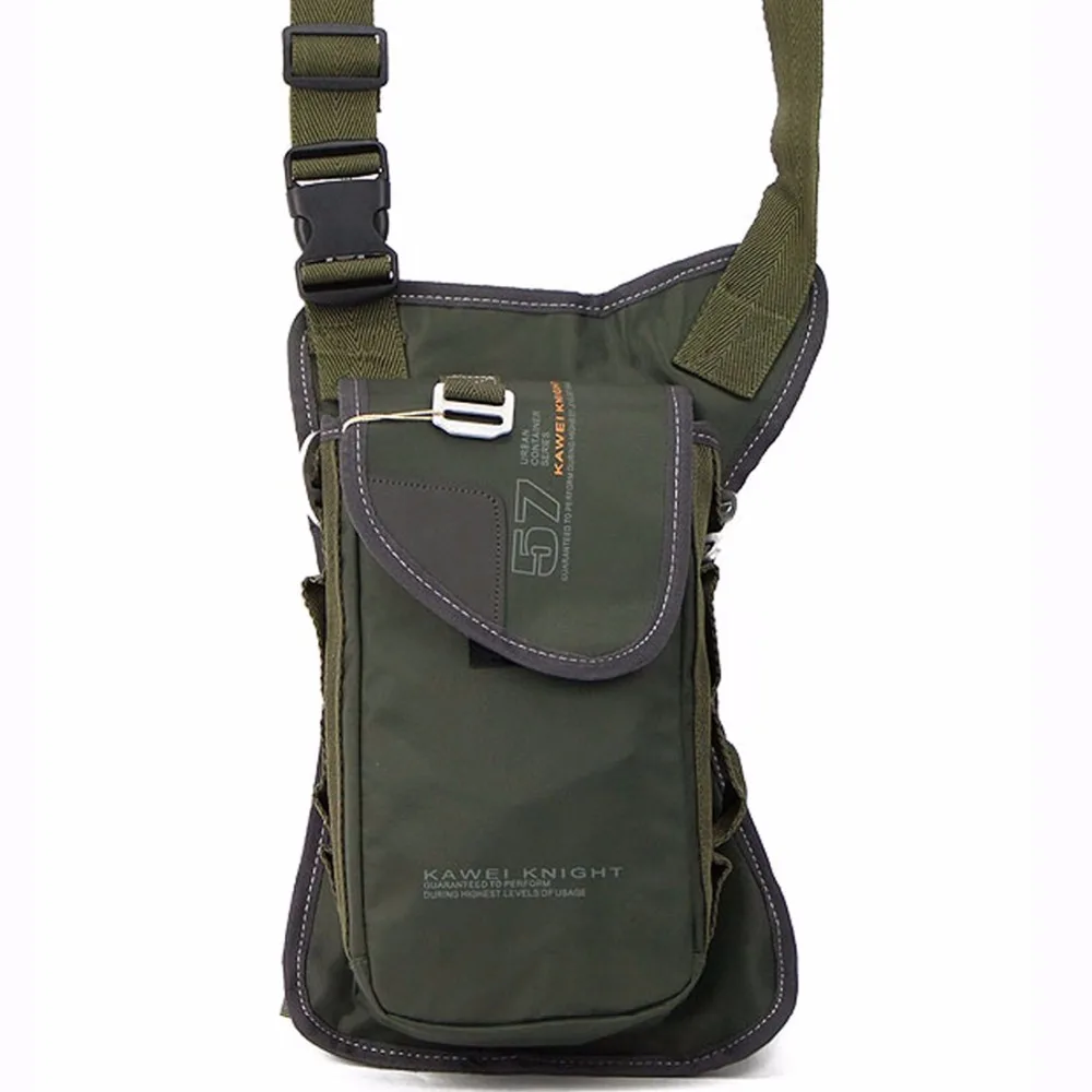 Высококачественная нейлоновая Мужская поясная сумка для ног, мотоциклетная сумка известного бренда, военная сумка для верховой езды, Наплечная Сумка
