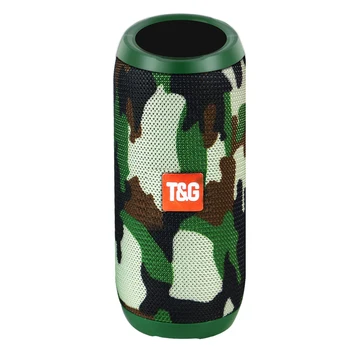 

TOPROAD Portable Bluetooth Speaker 10W Waterproof Wireless Stereo Bass Column Fabric HiFi Speakers Support TF FM Radio USB AUX