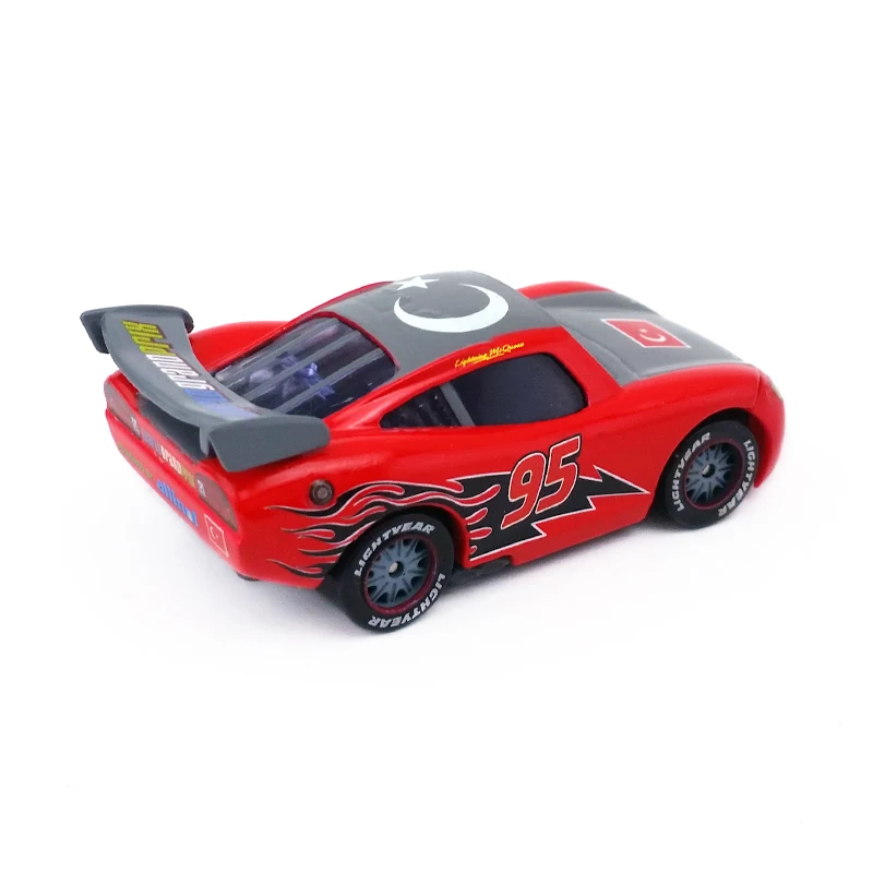Disney Pixar Cars No.95 Lightning Mcqueen турецкая модель металлическая литая игрушка автомобиль