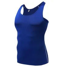 Хит, летняя мужская одежда для тренировок, базовый слой, быстросохнущий, белый, для фитнеса, майка с круглым вырезом, жилет для бега