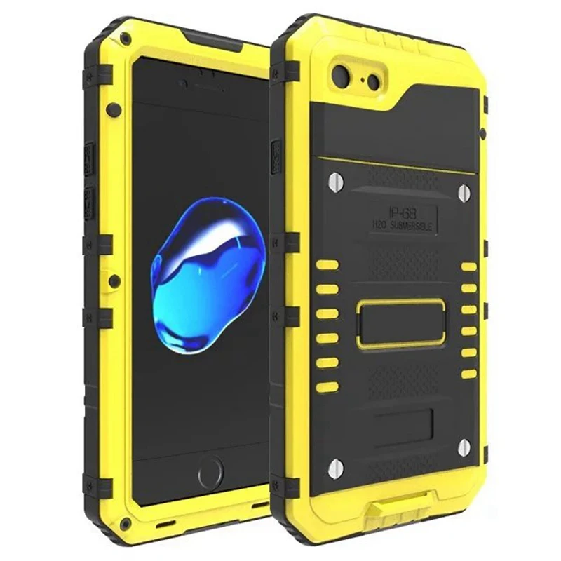 bilder für MaiMoke Neue Für iphone 7 Fall Wasserdichte Outdoor Sports Abdeckung Für iphone 6 Fall Metalllegierung 6 S 6 7 Plus 7 Plus Handy Fällen bilder für MaiMoke Neue Für iphone 7 Fall Wasserdichte Outdoor Sports Abdeckung Für iphone 6 Fall Metalllegierung 6 S 6 7 Plus 7 Plus Handy Fällen