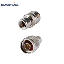 Superbat RF коаксиальный адаптер N-F адаптер Комплект N Мужской Женский к F Jack Plug2 Тип rf разъем комплект