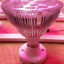 1 шт. E27 par 38 Led лампа для выращивания растений 54 Вт(18x3 Вт) светодиоды высокой мощности для цветения сцены в растении сада дропшиппинг