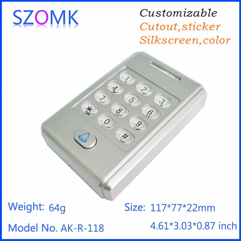 szomk plastic enclosure for electronics plastic case plastic box for electronics project RFID sensor junction box plastic housing access housing door entrance system IC card control box sensor  (2)