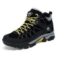2016 Winter New Fashion Design Superstar Men Warm Shoes Outdoor Walking Durable&Non-slip Lace Up Comfort Cotton Shoes Men Flats
