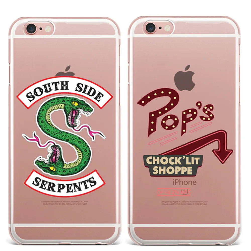 Чехол для телефона с американским ТВ ривердейлом саутсайдом iPhone 6 6S 7 8 Plus SE 5S