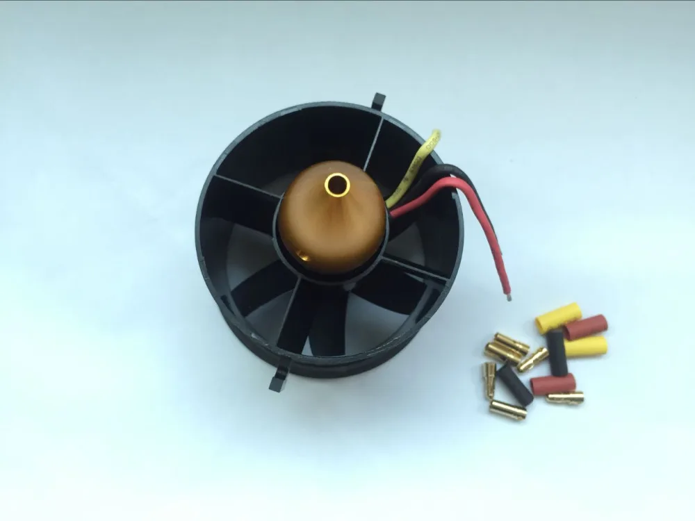 QX MOTOR 70 мм 6 лопастей воздуховода EDF с 2822 KV3000 Мотором для радиоуправляемого