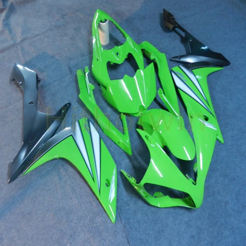 G На заказ ABS YZF R1 07-08 мотоцикл обтекатель для Yamaha YZF-R1 2007-2008 год литьевая форма серебристо-серый - Цвет: G