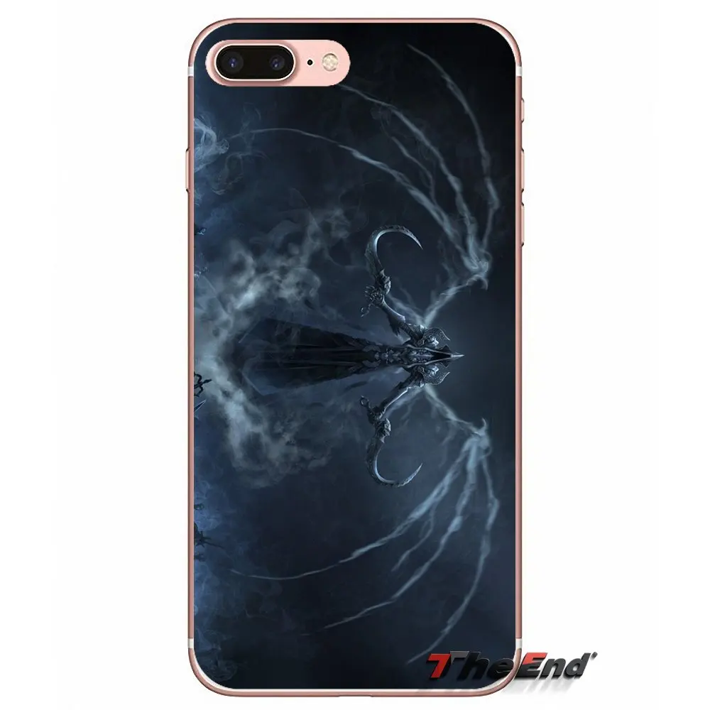 Чехлы для iPhone X 4 4S 5 5S 5C SE 6 6S 7 8 Plus Samsung Galaxy J1 J3 J5 J7 A3 A5 2016 2017 Diablo Reaper Of Souls Demon
