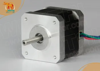 

Promotion!!! 4-Leads Nema 17 Stepper Motor 70OZ-IN,2.5A, 2phases CNC wantai 42BYGHW811 3D Reprap/Makerbot Printer