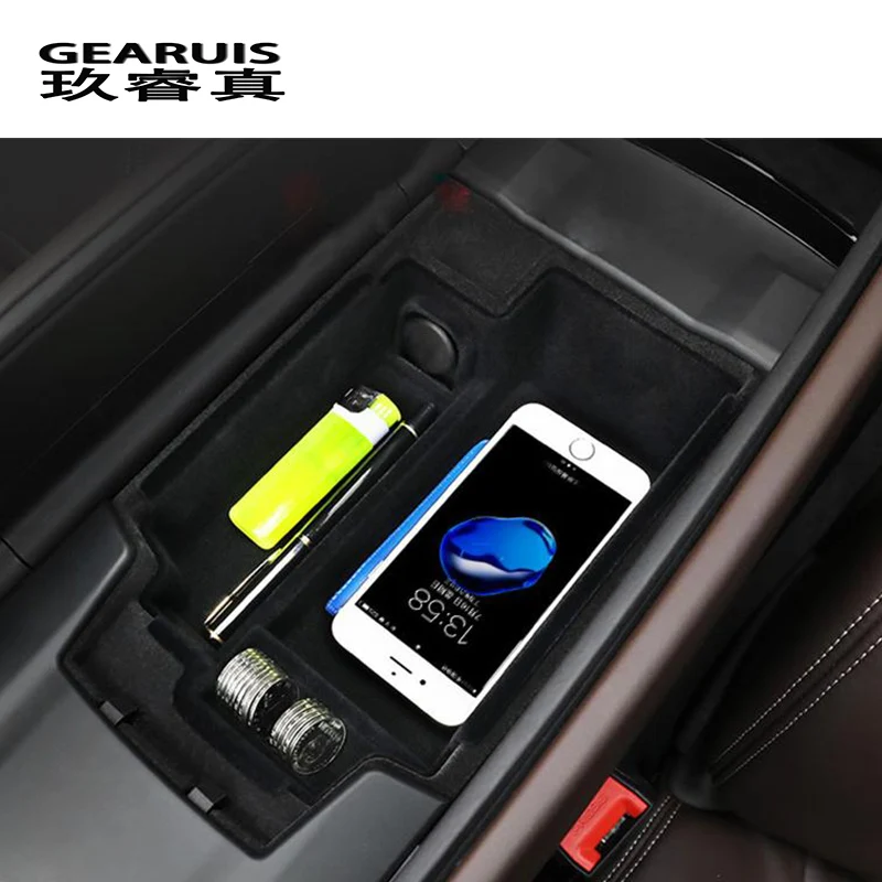  Car styling For BMW 5 series F10 G30 G38 central storage box armrest remoulded car glove storage bo