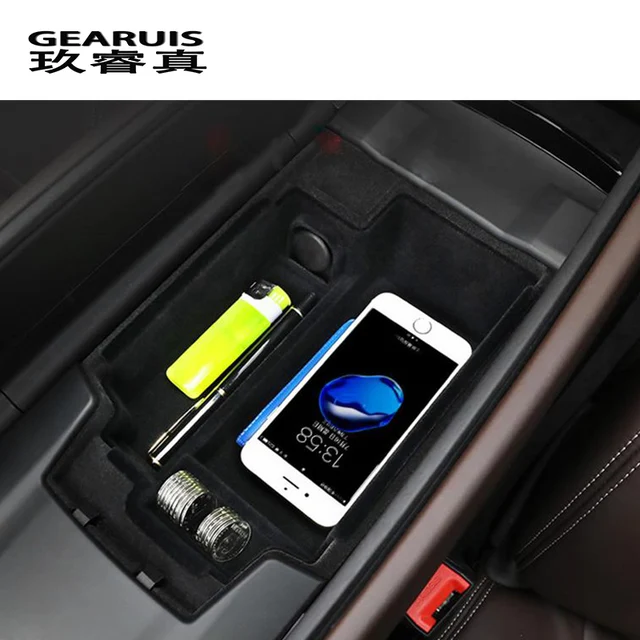 $US $16.02  Car styling For BMW 5 series F10 G30 G38 central storage box armrest remoulded car glove storage bo