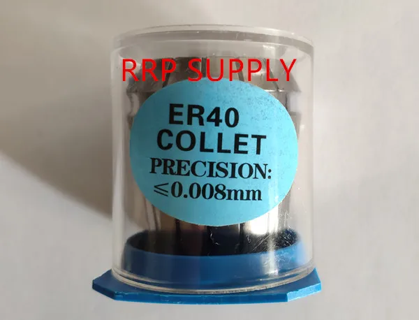 

ER40 collets, Run out tolerance: 0.008mm, size from 3mm-26mm to choose, Chinese best brand quality collets