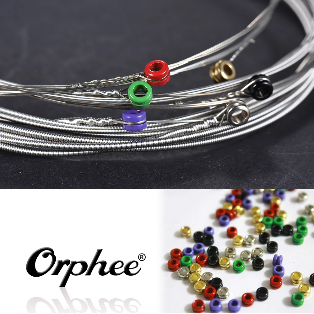 Orphee QE23 электрическая гитарная струна 6 шт./компл.(. 008-.038) шестиугольная стальная ядро никелевого сплава Экстра супер легкое натяжение