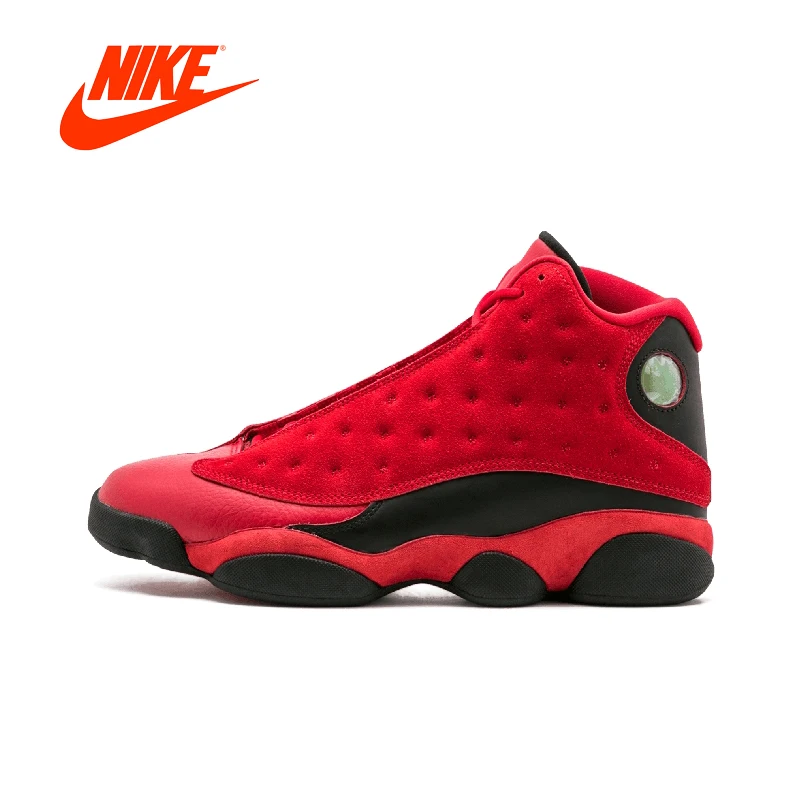 

Original New Arrival Authentic Air Jordan 13 Retro SNGL DY "Single's Day" - 888164 601 Mens Basketball Shoes Sneakers Breathable