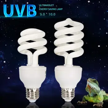 

5.0 10.0 UVB 13W/26W Reptile Light Bulb UV Lamp Vivarium Terrarium Tortoise Turtle Snake Pet Heating Light Bulb 220v-240v