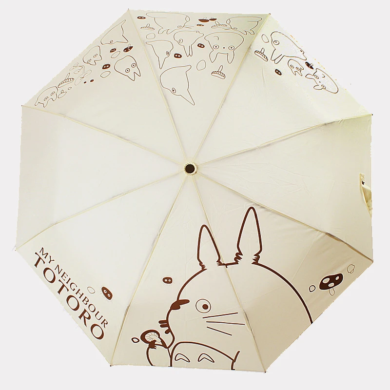 Studio Ghibli Anime paraguas de la lluvia sombrilla Momen paraguas hombre moda Totoro Kids paraguas a viento Guarda Chuva envío gratis|umbrella foldable|umbrella for baby strollerfashion statements for men - AliExpress