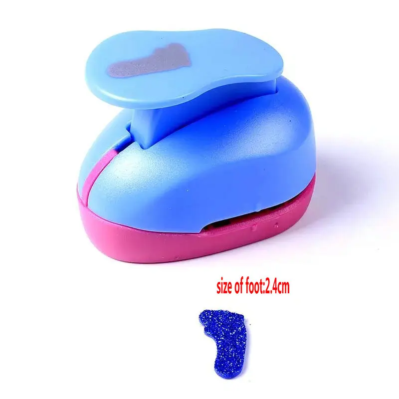 1" Eva Foam Punch Cortador De Papel Foot Plate Shaped Craft Punchers