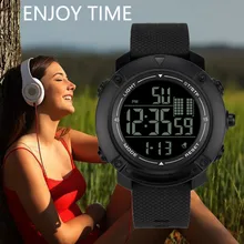 Genvivia Роскошные Мужские Аналоговые Цифровые Военные Спортивные СВЕТОДИОДНЫЙ водонепроницаемые наручные часы с секундомером Бизнес золотые часы# Y35