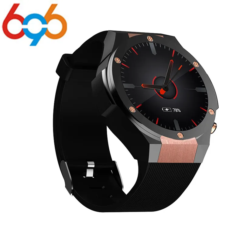 

696 H2 Android 5.1 MTK6580 1GB 16GB Heart Rate Smart Watch Clock With GPS Wifi 5MP Camera Smartwatch For Android iOS Phone