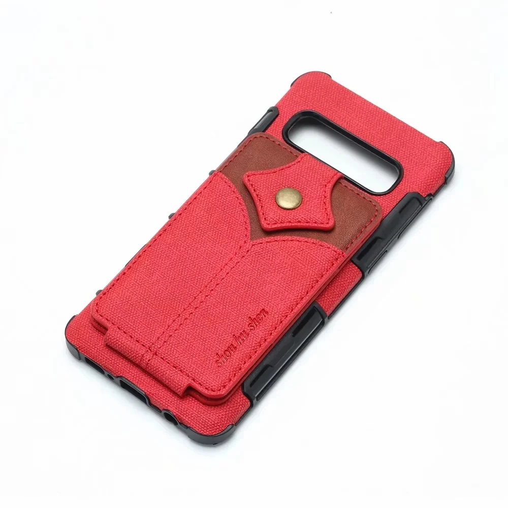 Отделение для карт, в которое можно Coque samsung S9Plus чехол samsung S10Plus Note9 чехол ткань для samsung Galaxy S10 S10e E S9 Plus Note 9 чехол с откидной крышкой