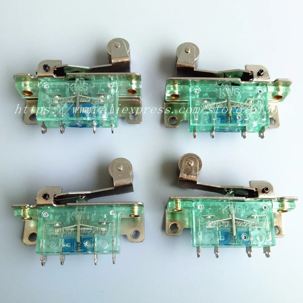 1 пара микро-переключатель KW6-30V0. 5A ~ 220V1A в основном используется для Мощность завод сажи нагнетателя воздуха 100New и оригинальный