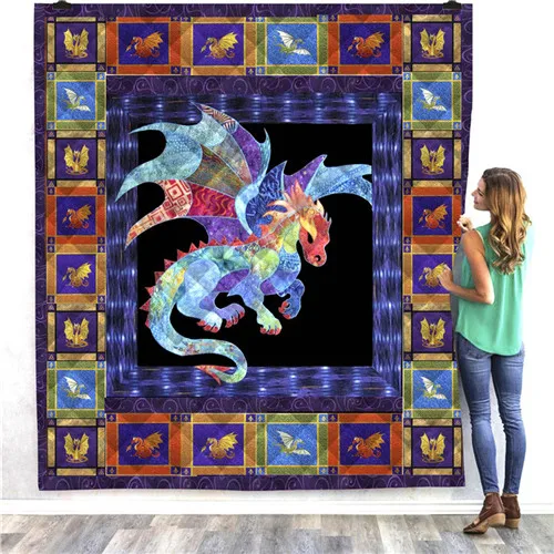 Cute Rabbit Lazy Bear Summer Quilt Blanket Mat 3D Printed Bed Sofa For Kids Adult Boy Girls Washable Gift - Color: Style 5