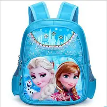Bolsas bolsas de la Escuela Primaria Princesa Elsa Mochilas Niños Mochila kids Cartoon Mochila Mochila Infantil