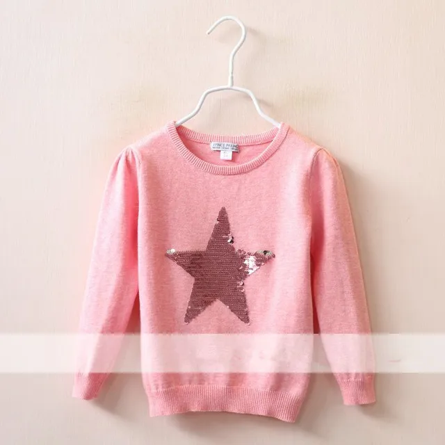 kids sweaters girls fashion sequins brand kids sweater fashion cute