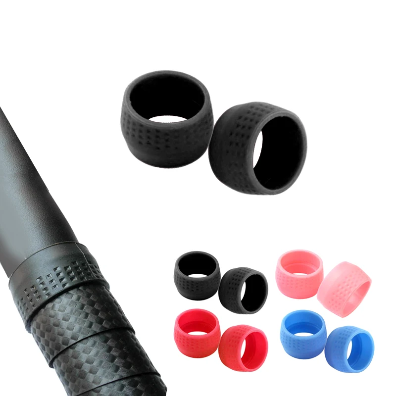 MUQZI 1 Pair Road Bike Handlebar Tape Belt Straps Fixed Sleeve Ring