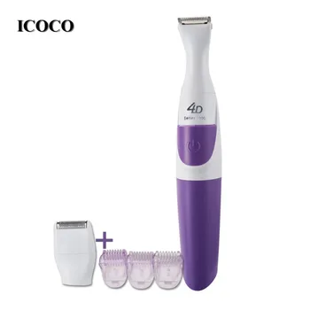 

2018 NEW Hair Removal Dual Use Dry Wet Electric Epilator Women Hair Removal Bikini Hair Trimmer Shaving Machine Women Shaver