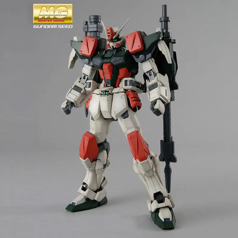 

Bandai Assembled Model 77908 MG 1/100 GAT-X103 Buster Gundam Storm Gundam PVC Action Figure Kid Dolls Toys