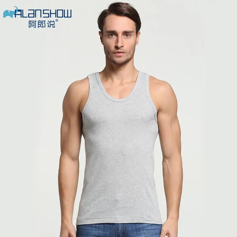 3 قطعة/الوحدة الصيف الرجال ملابس داخلية قطنية رجل قميص قمصان شفافة الذكور Bodyshaper اللياقة البدنية المصارعة Singlets