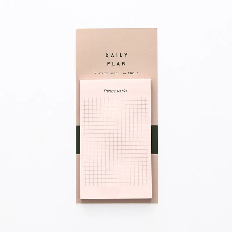 Креативное исследование рабочий план Sticky Notes милый блок стикеров для заметок Kawaii канцелярские принадлежности офисный аксессуар офисные школьные принадлежности - Цвет: 02
