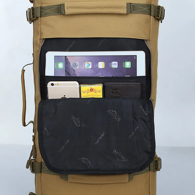 Bolsas de Montanhismo Mochila de Acampamento Mochila de Viagem dos Homens Novo Bolsa Militar Tático Caminhadas Mochila N329 2020 50l 32 Cheap Mochilas escal.