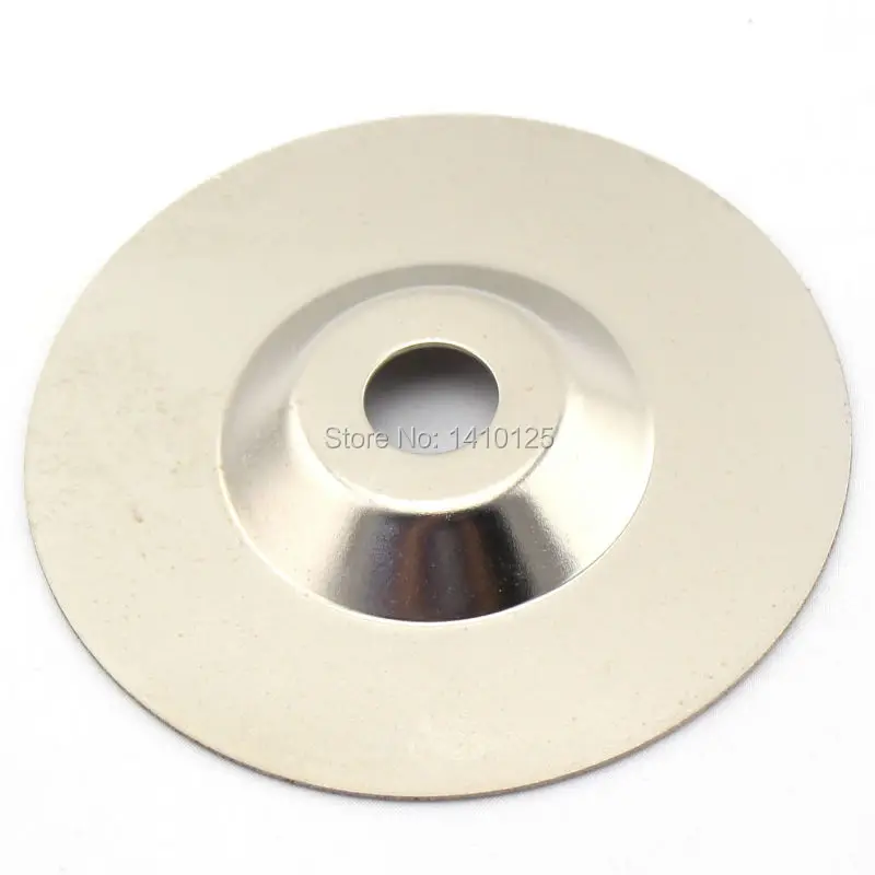 Шлифовальный диск с алмазным покрытием 100 мм, 4 дюйма, зернистость колеса 60, грубая Арбор, отверстие 16 мм, 5/8 дюйма, для углового шлифовального станка, камня, гранита, мрамора