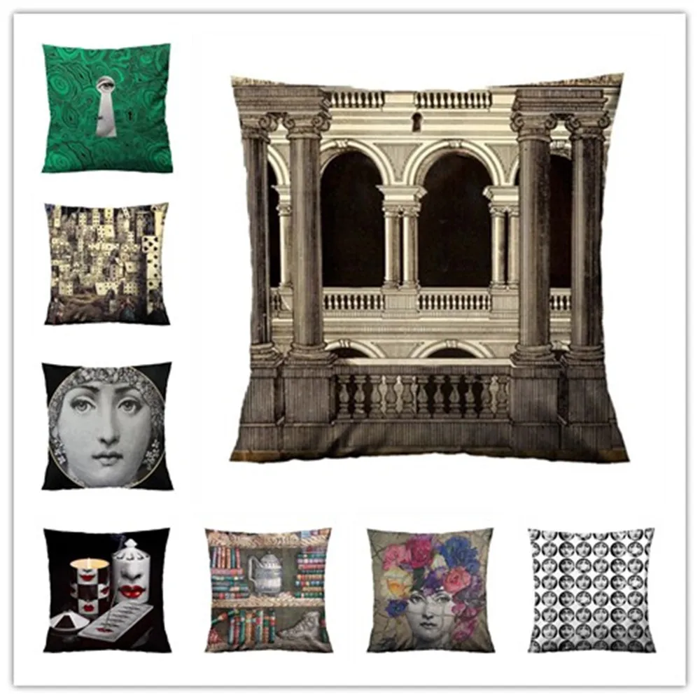 

FORNASETTI MALACHITE KEY Throw Pillow Case Decorative Throw Pillowcase Cushion Throw Cover Cases Best Gift