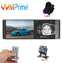 AMPrime 1 Din 4.1 “Car Radio Autoradio Stereo FM Bluetooth USB AUX FM Radio MP3 Audio Player di Sostegno Della Macchina Fotografica a distanza di Controllo 4012B