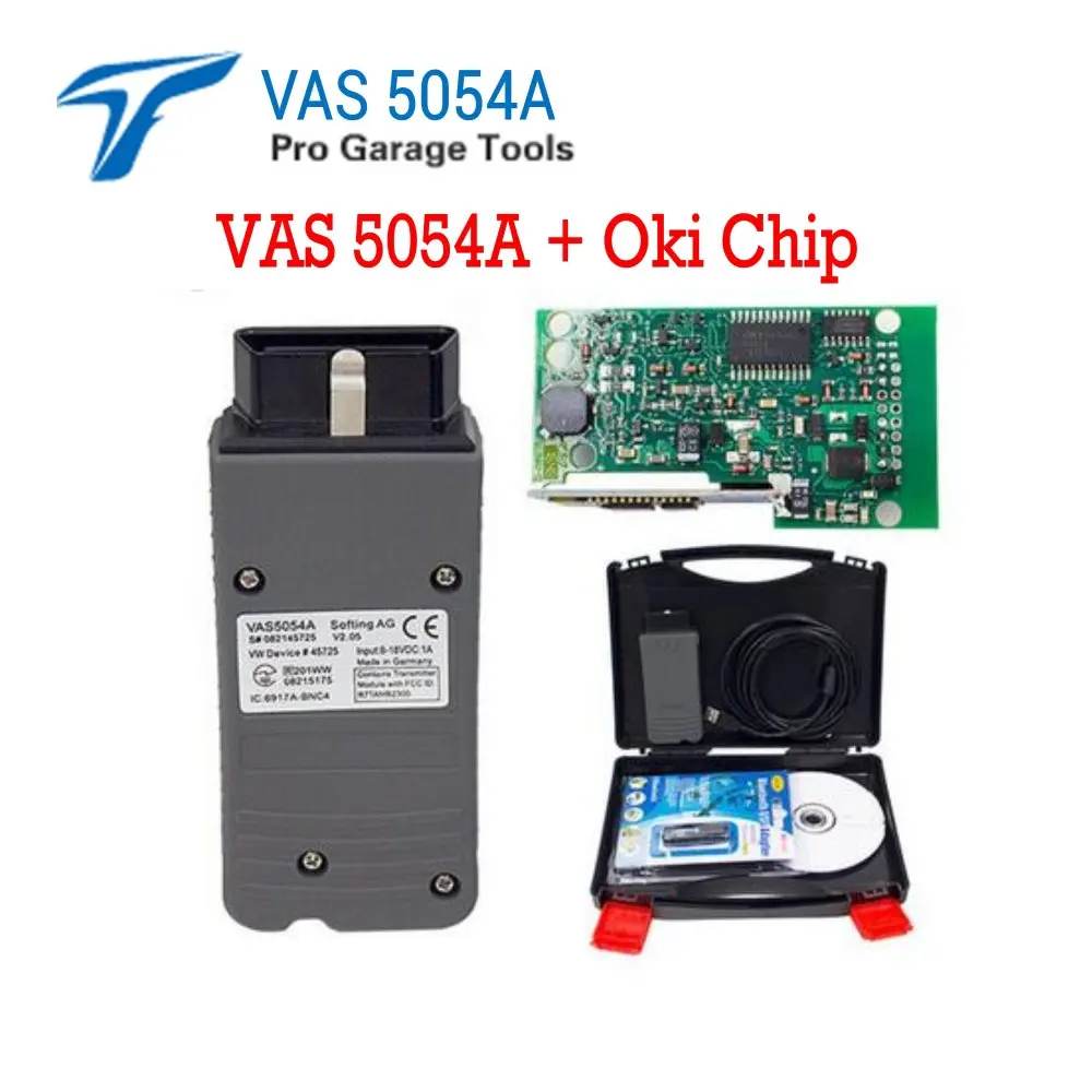 Новейшие VAS 5054A с OKI Keygen VAS5054A Bluetooth ODIS 4.2.3 Для VW/AUDI/SKODA/SEAT 5054 полный чип Поддержка