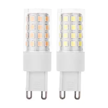 

G9 AC 220V 5W Dimmable SMD2835 43LED Corn Bulb 500lm led chip for Chandelier 360 degrees Crystal projector for LED light Lamp