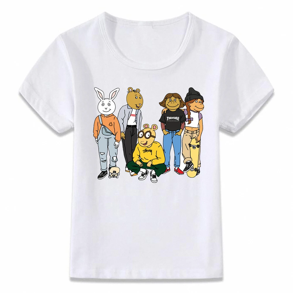 Kids Clothes T Shirt Arthur Fist Meme T Shirt For Boys And Girls Toddler Shirts Tee T Shirts Aliexpress