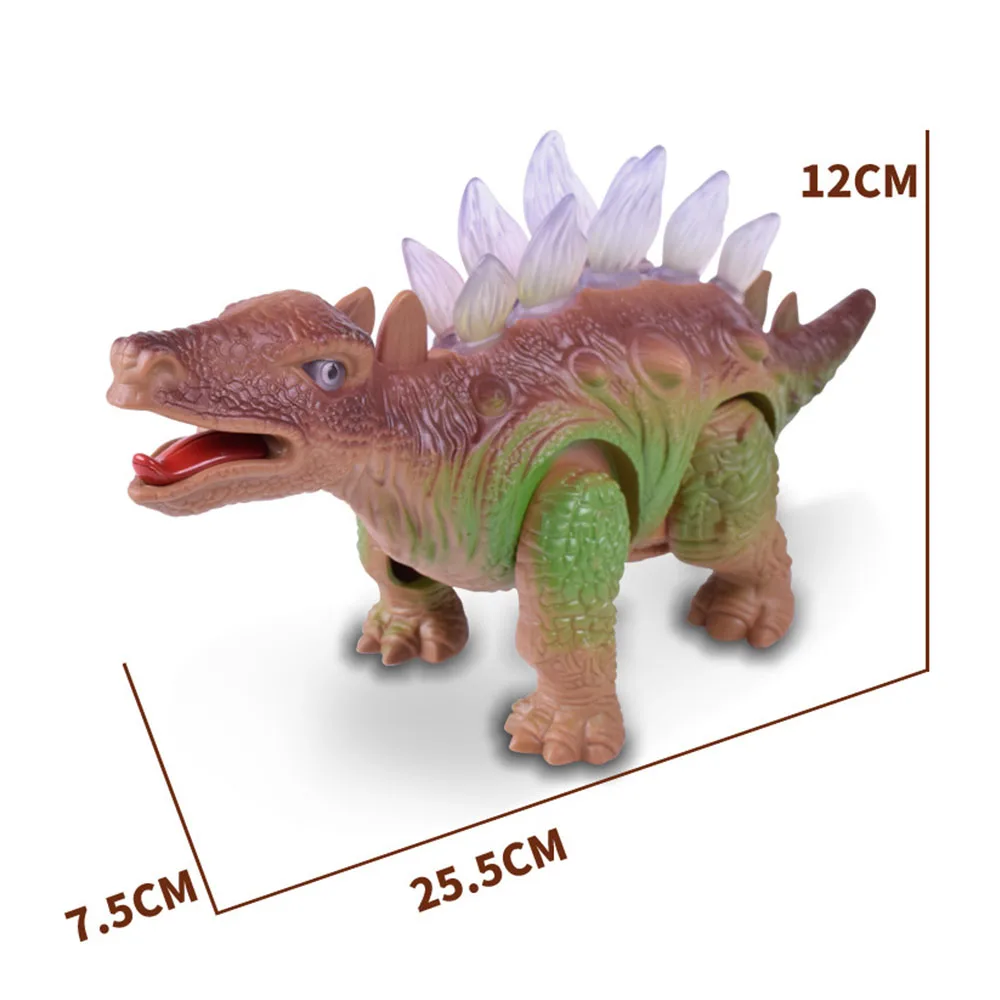 Ходьба ревущий свет динозавр игрушка для детей со светом Коллекционная модель электрическая игрушка для детей мальчик девочки