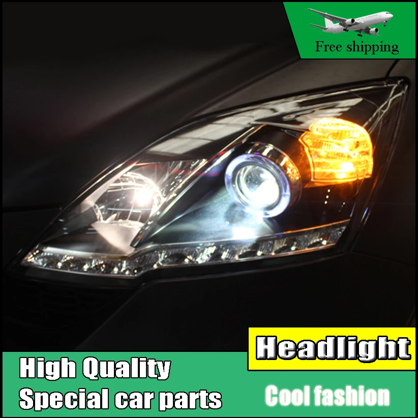 Car Styling Headlight For Honda CR V CRV headlights 2007 2011 head lamp