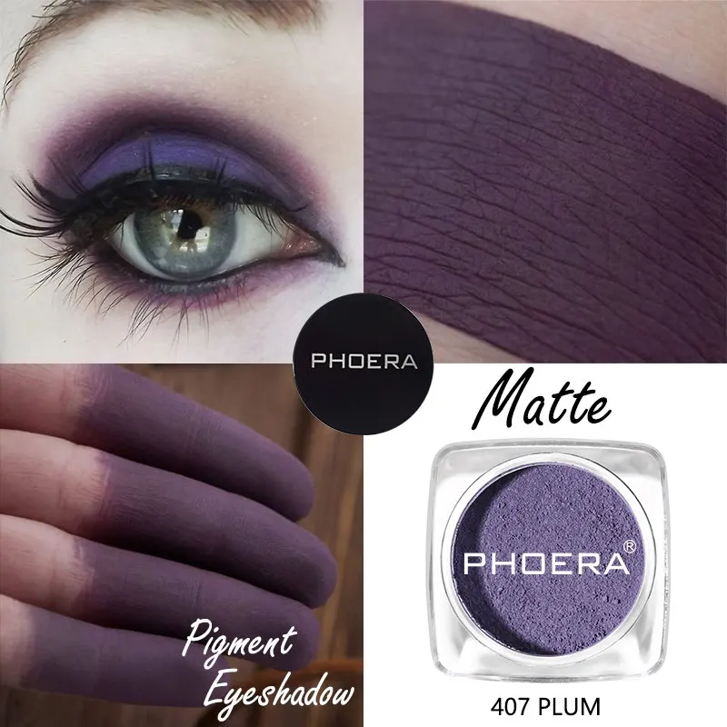 PHOERA Новые матовые тени для век Pallete 12 цветов натуральные бархатистые гладкие водонепроницаемые тени для век Косметическая Палетка Косметика TSLM2 - Цвет: 07