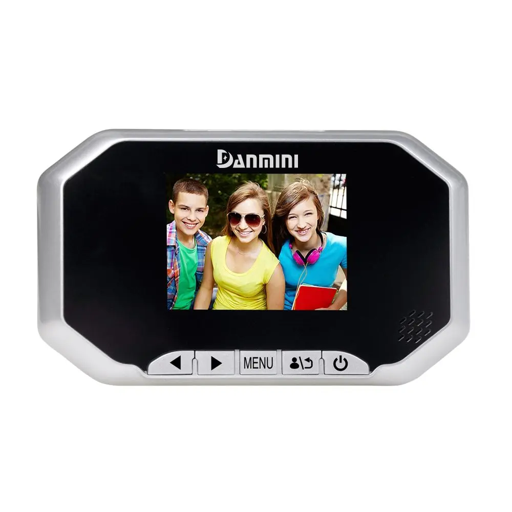 Goede Danmini YB 30AHD 3.0 inch TFT Lcd scherm Nachtzicht Groothoek Video Record Fotosessie Digitale Deur Kijkgaatje Viewer